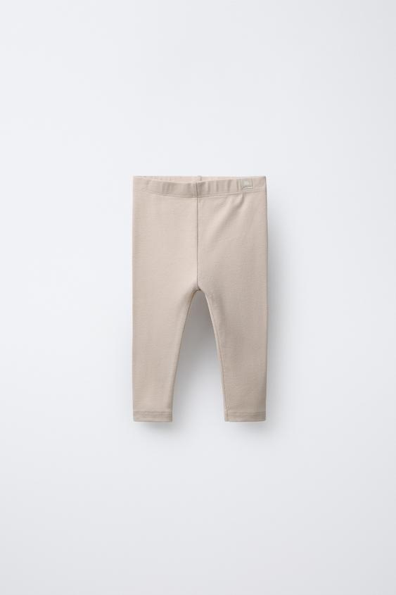 Abasc Label BASIC LABEL LEGGINGS Light Beige - ZARA